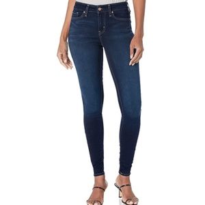 Levi's Gold Mid Rise Skinny Jeans